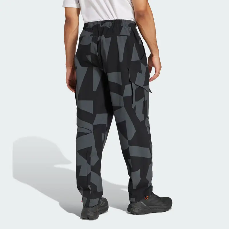 Pantaloni Terrex Xploric Cargo Printed Black miniatura 2
