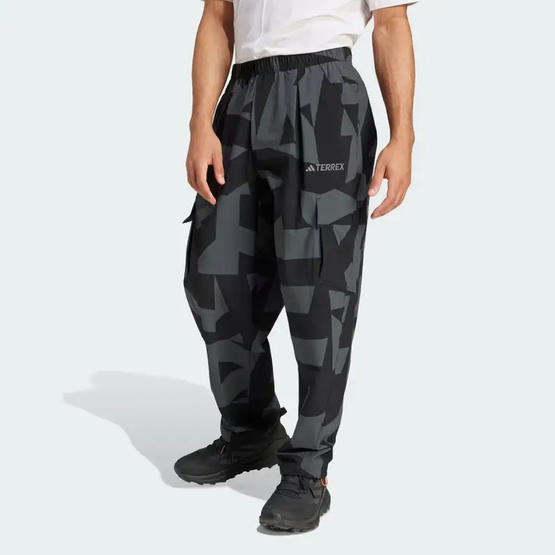 Pantaloni Terrex Xploric Cargo Printed Black