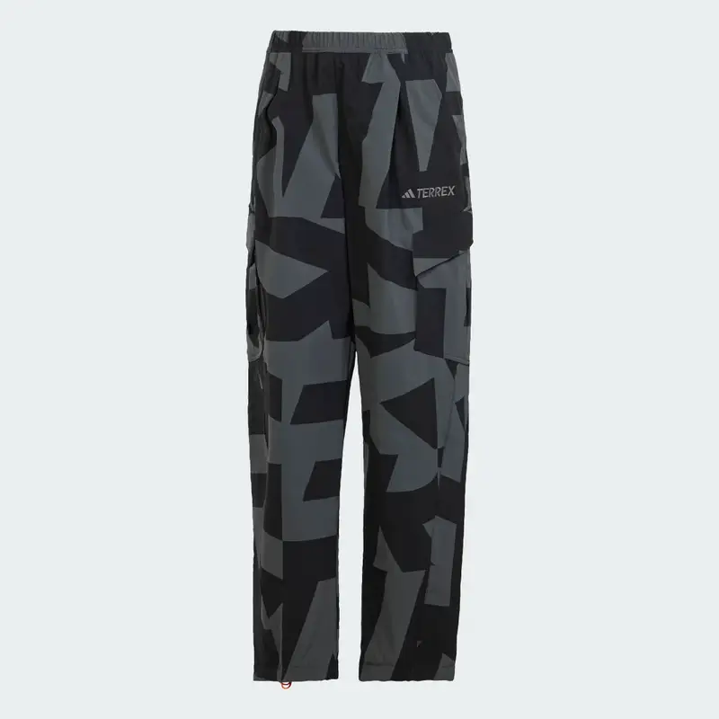 Pantaloni Terrex Xploric Cargo Printed Black miniatura 4