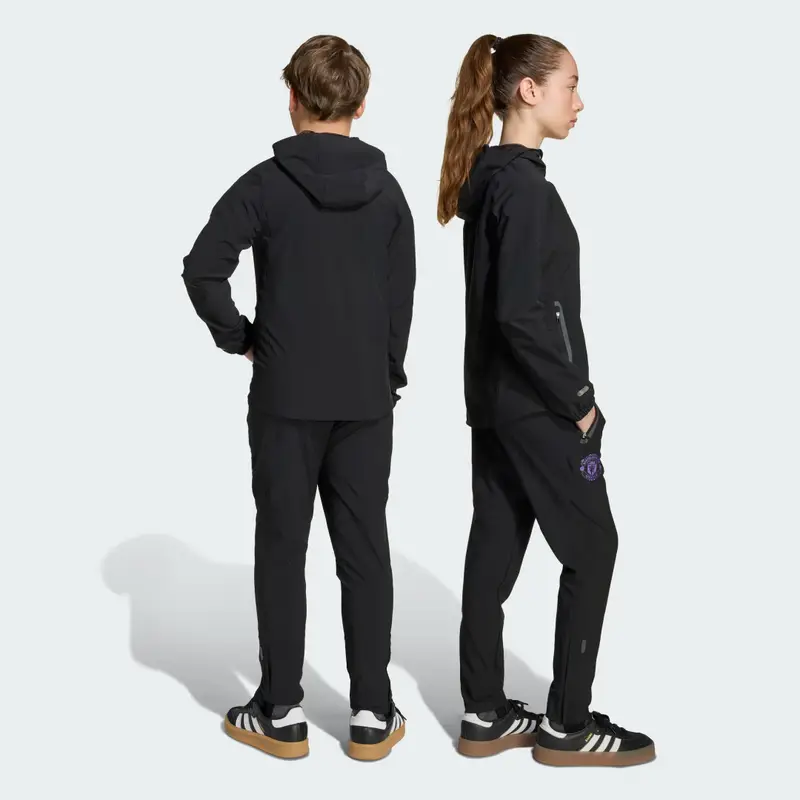 Pantaloni Tiro 25 Competition Vis Tech Bambini Manchester United Black miniatura 4