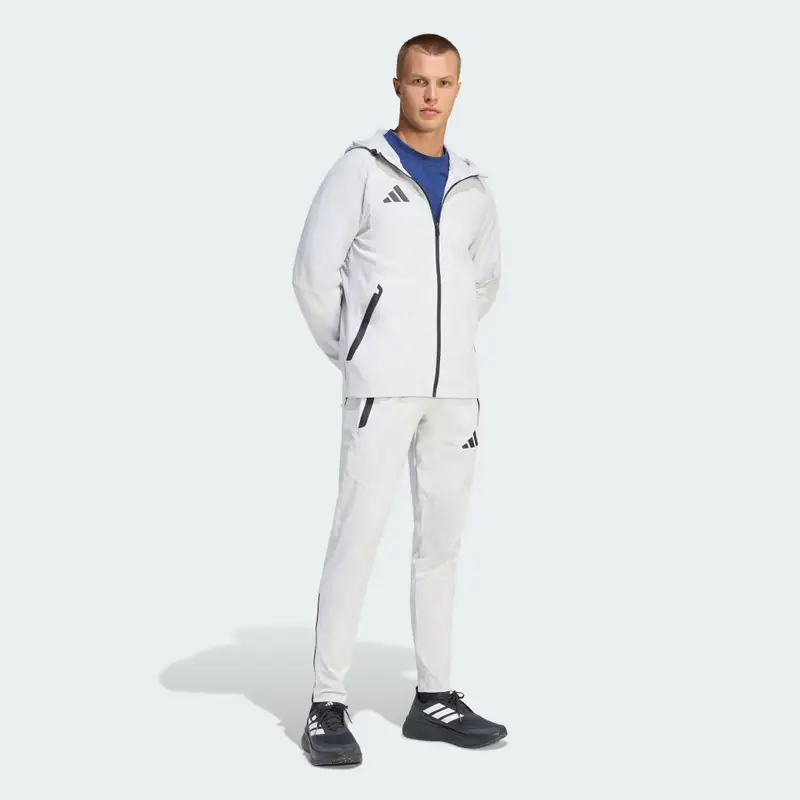 PANTALONI TIRO TRAVEL Team Light Grey miniatura 3