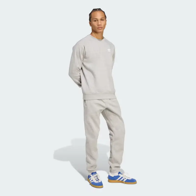 Pantaloni Trefoil Essentials Medium Grey Heather miniatura 3