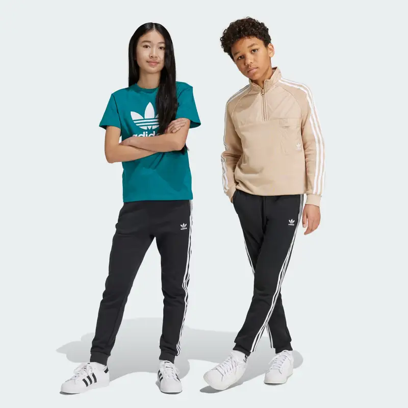 Pantaloni Trefoil Junior Black