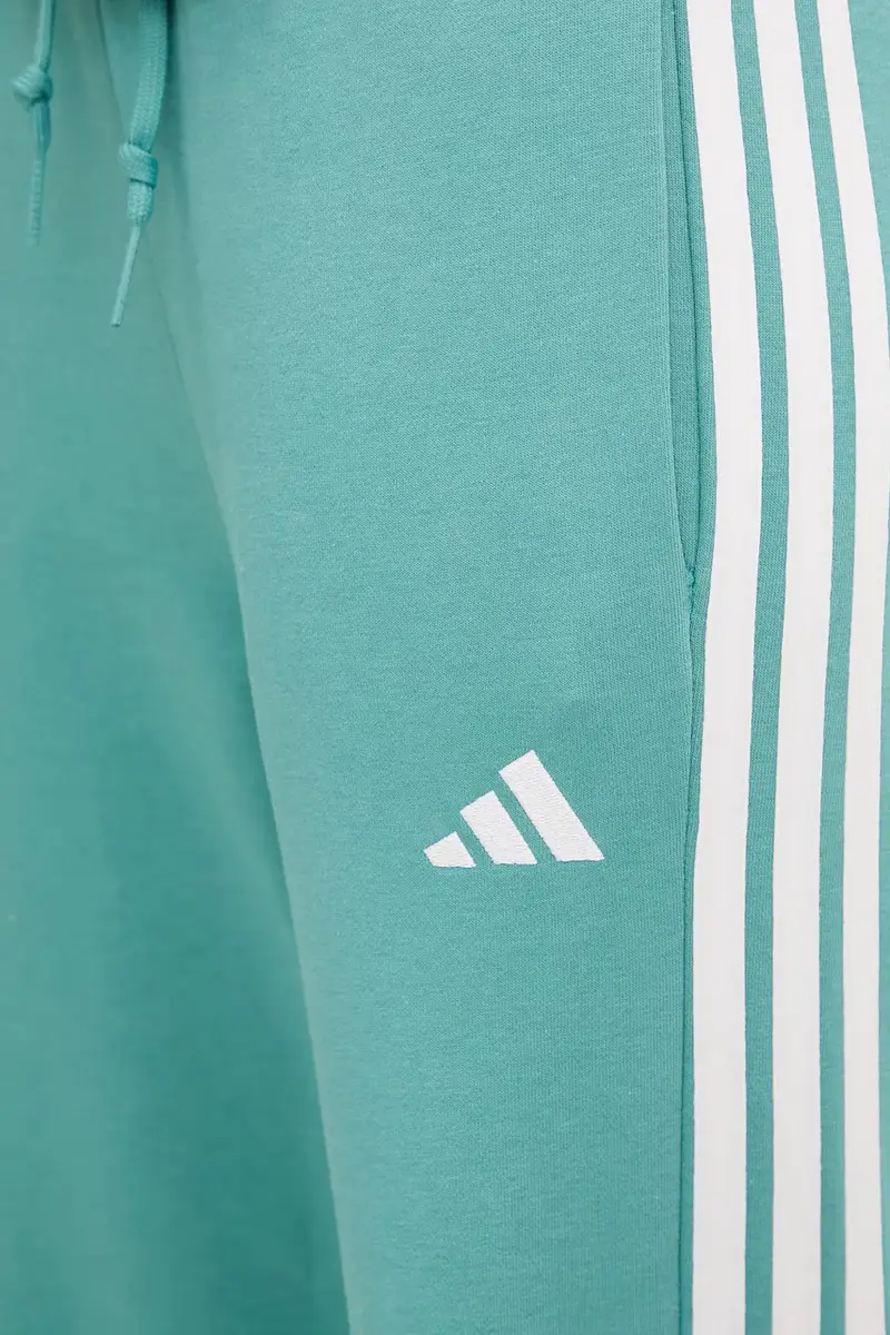 pantaloni tuta 3-Stripes donna colore turchese JY3141 miniatura 4