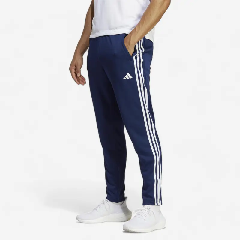 Pantaloni tuta ADIDAS uomo palestra regular fit traspiranti blu | Adidas Blu scuro