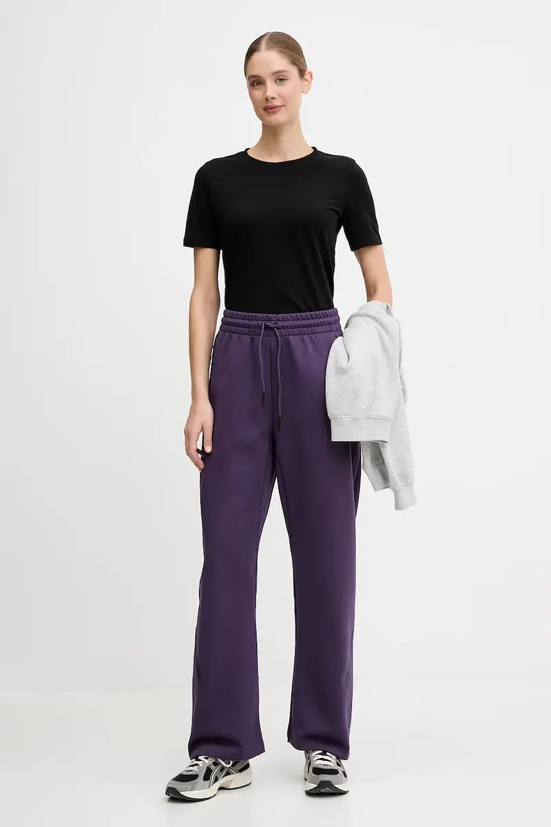 pantaloni tuta adidas x Z.N.E donna colore violetto KB9441 miniatura 2