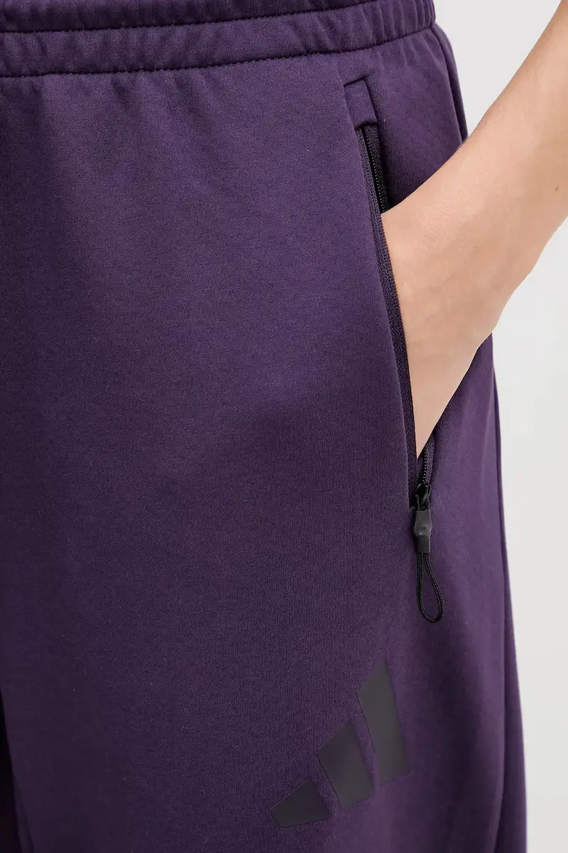 pantaloni tuta adidas x Z.N.E donna colore violetto KB9441 miniatura 4