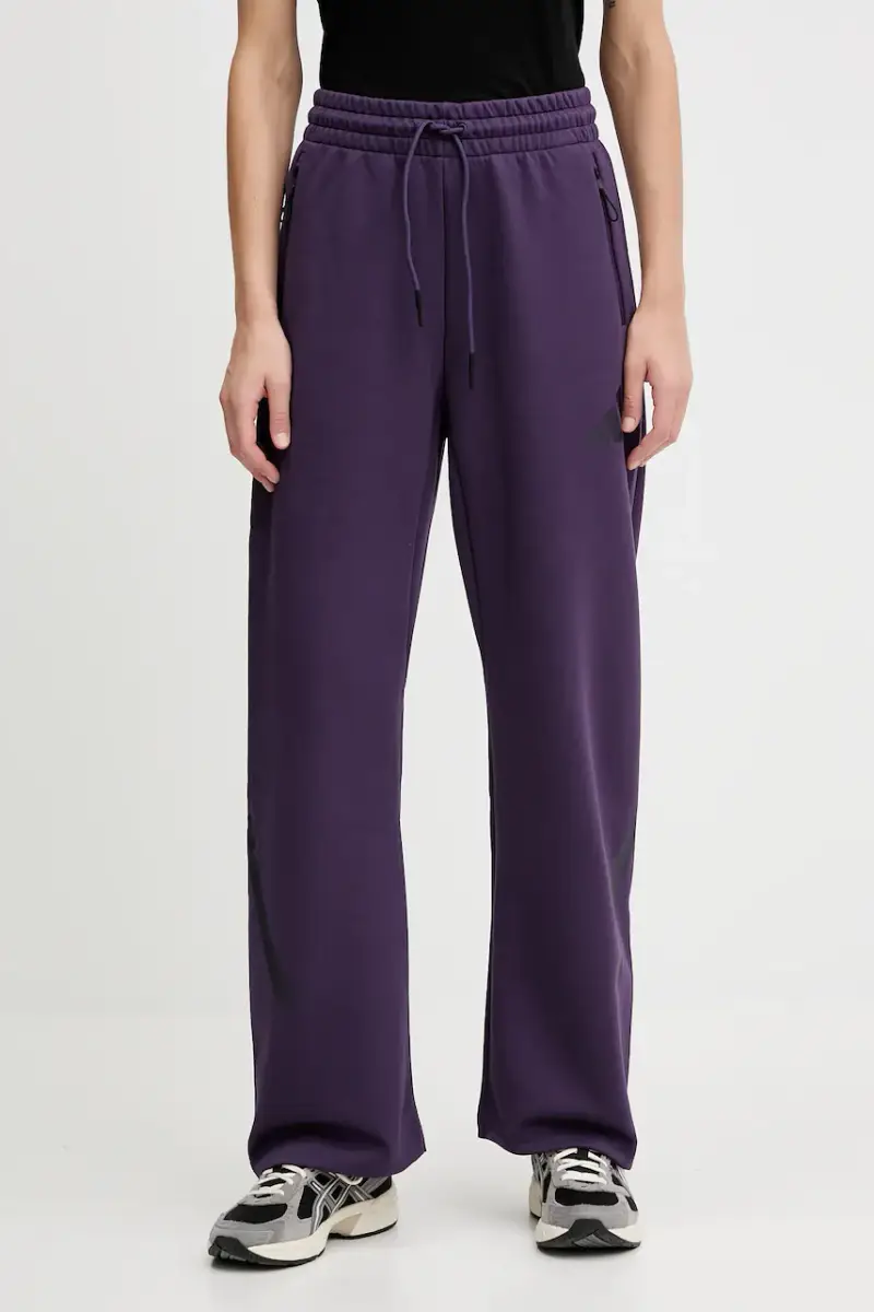 pantaloni tuta adidas x Z.N.E donna colore violetto KB9441