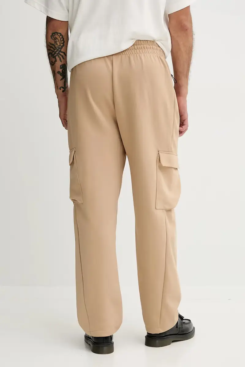 pantaloni tuta adidas x Z.N.E uomo colore beige JW4758 miniatura 3