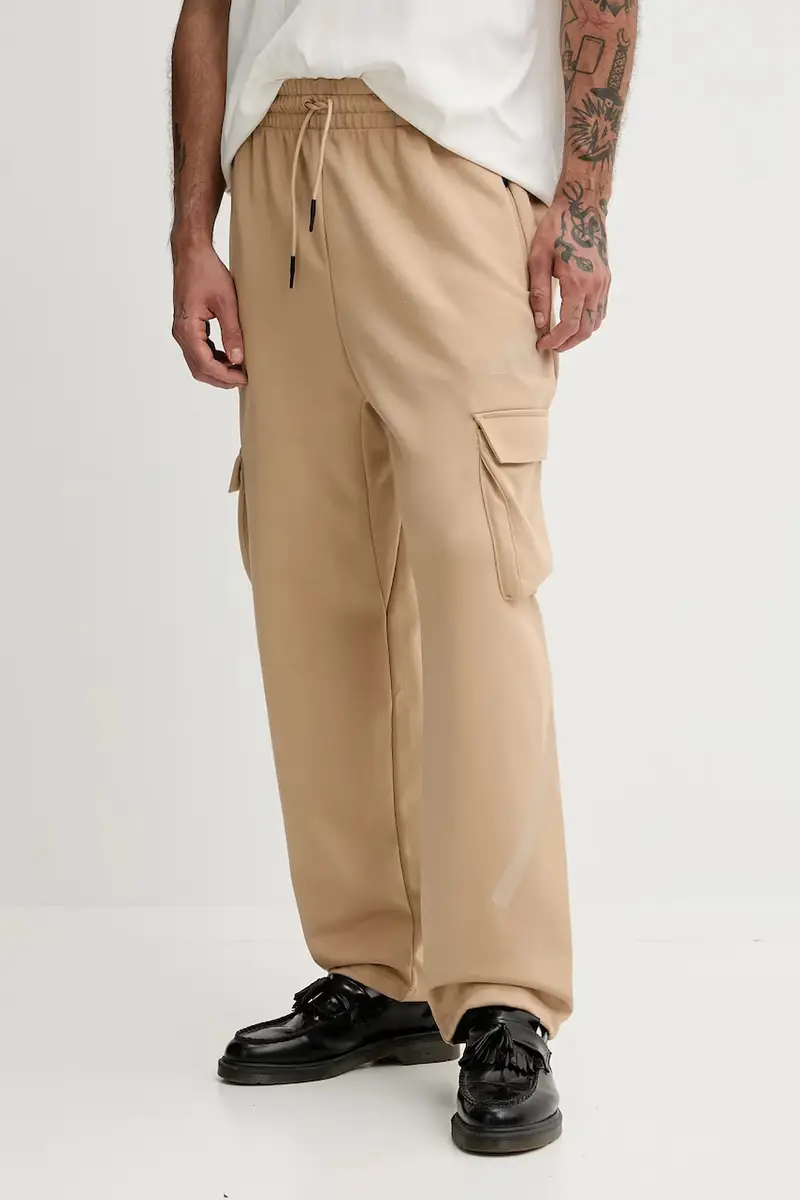 pantaloni tuta adidas x Z.N.E uomo colore beige JW4758