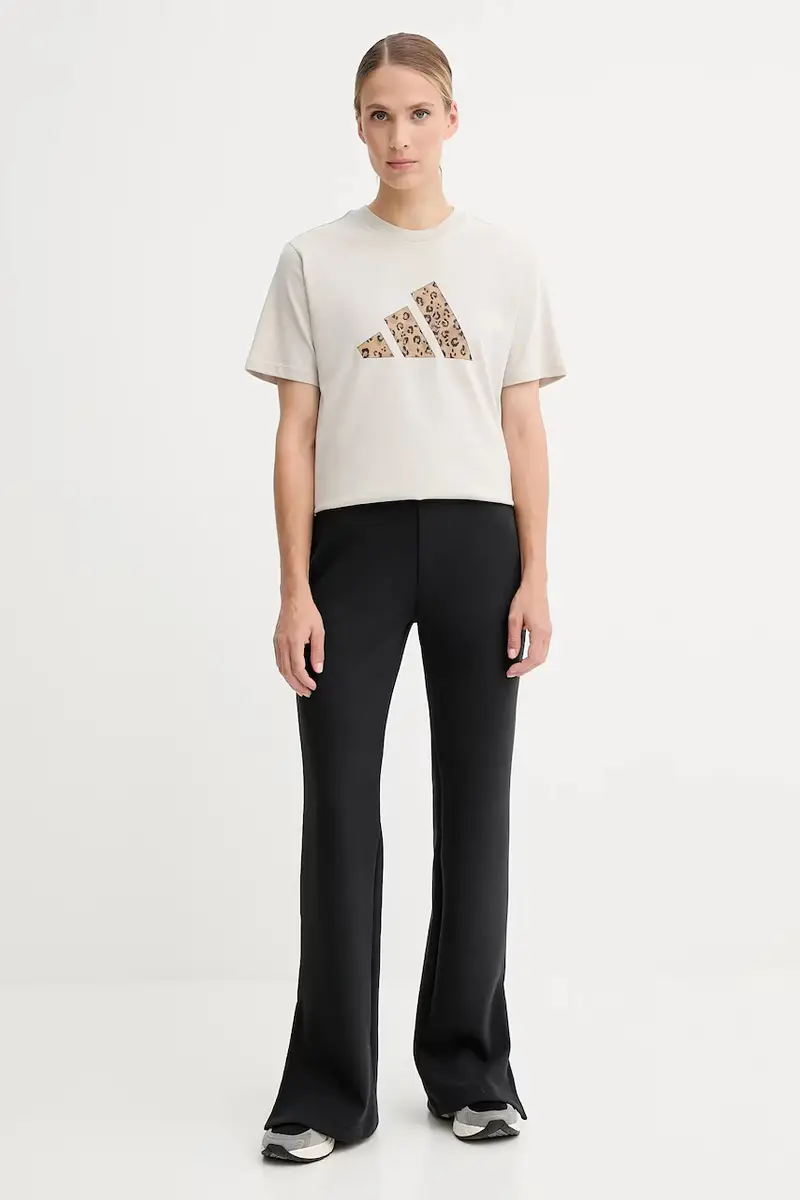 pantaloni tuta All SZN donna colore nero con applicazione JM3757 miniatura 2