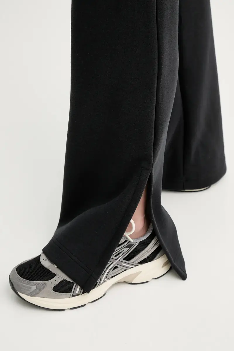 pantaloni tuta All SZN donna colore nero con applicazione JM3757 miniatura 5