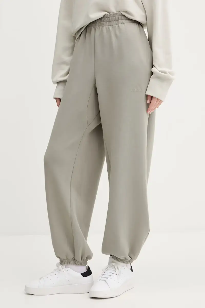 pantaloni tuta All SZN donna colore verde JW5074