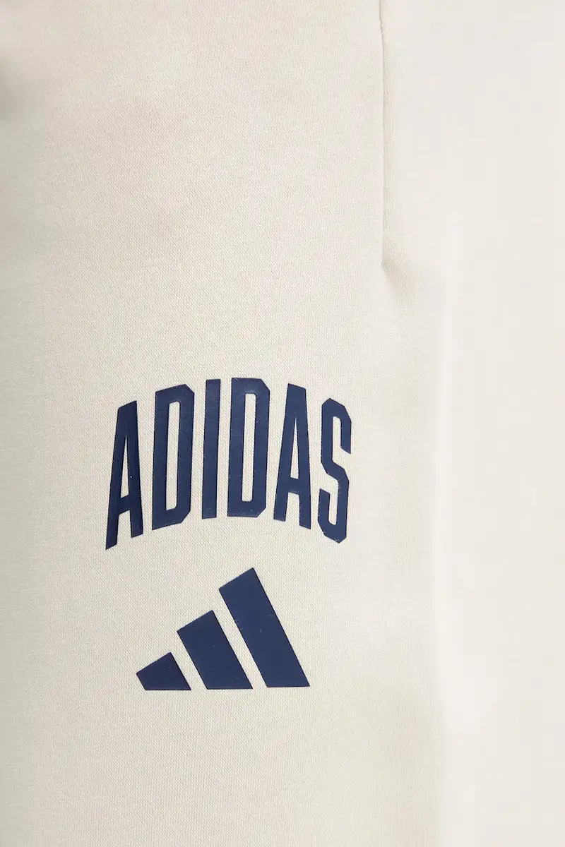 pantaloni tuta Collegiate uomo colore beige JM9177 miniatura 4