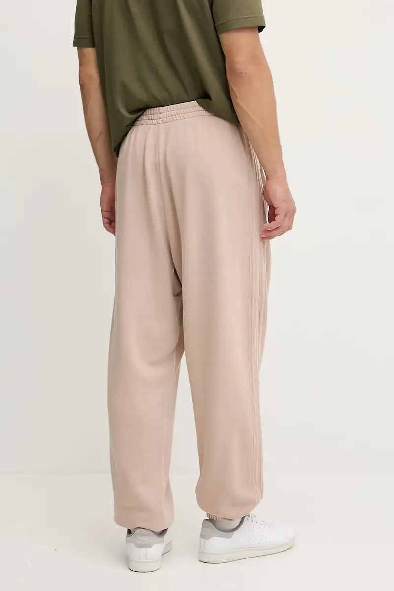 pantaloni tuta di cotone All SZN uomo colore beige con applicazione JN0619 miniatura 3