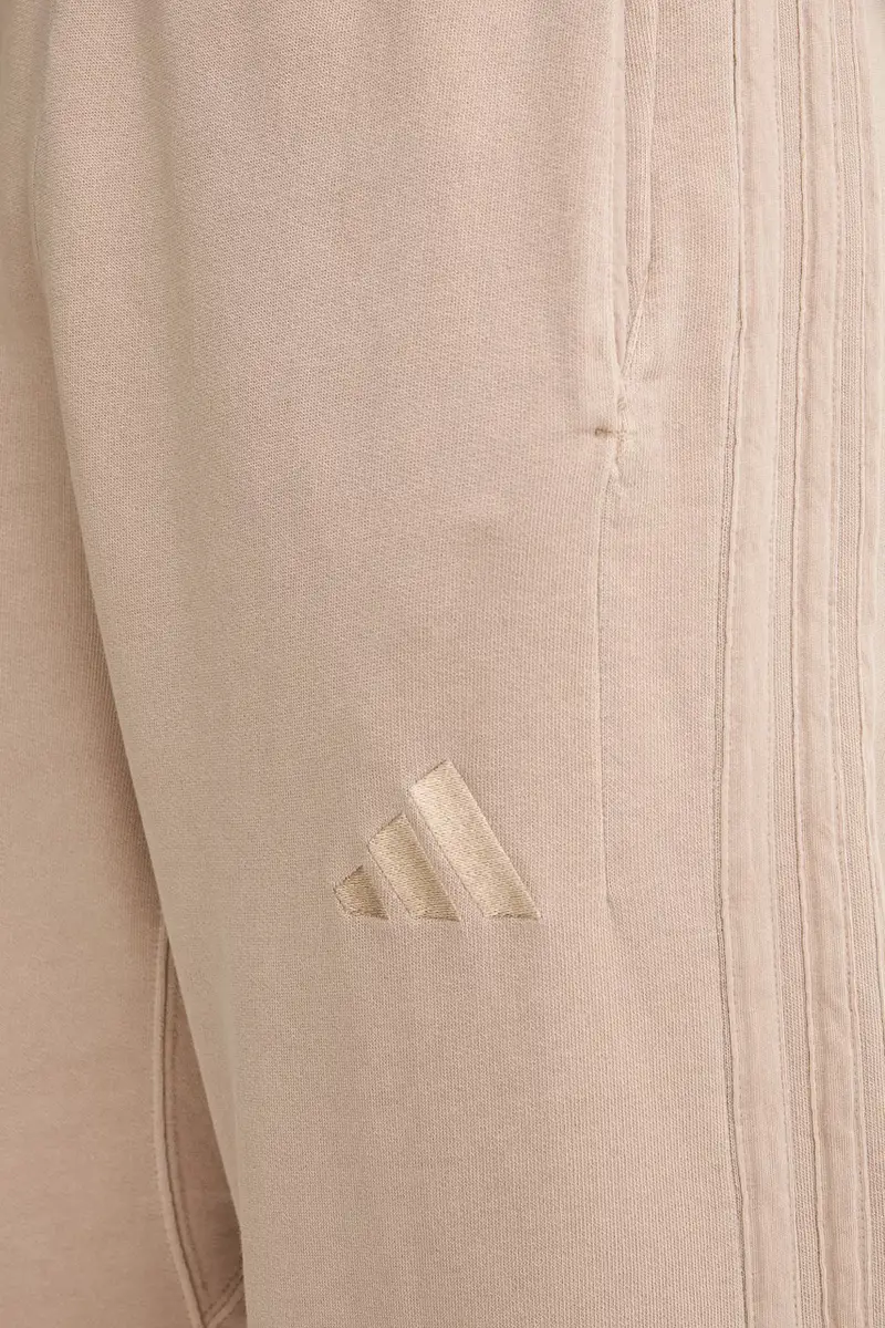 pantaloni tuta di cotone All SZN uomo colore beige con applicazione JN0619 miniatura 4