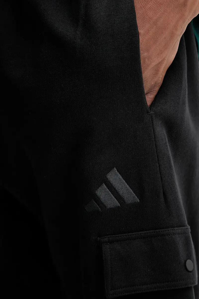 pantaloni tuta di cotone All SZN uomo colore nero JN0580 miniatura 4