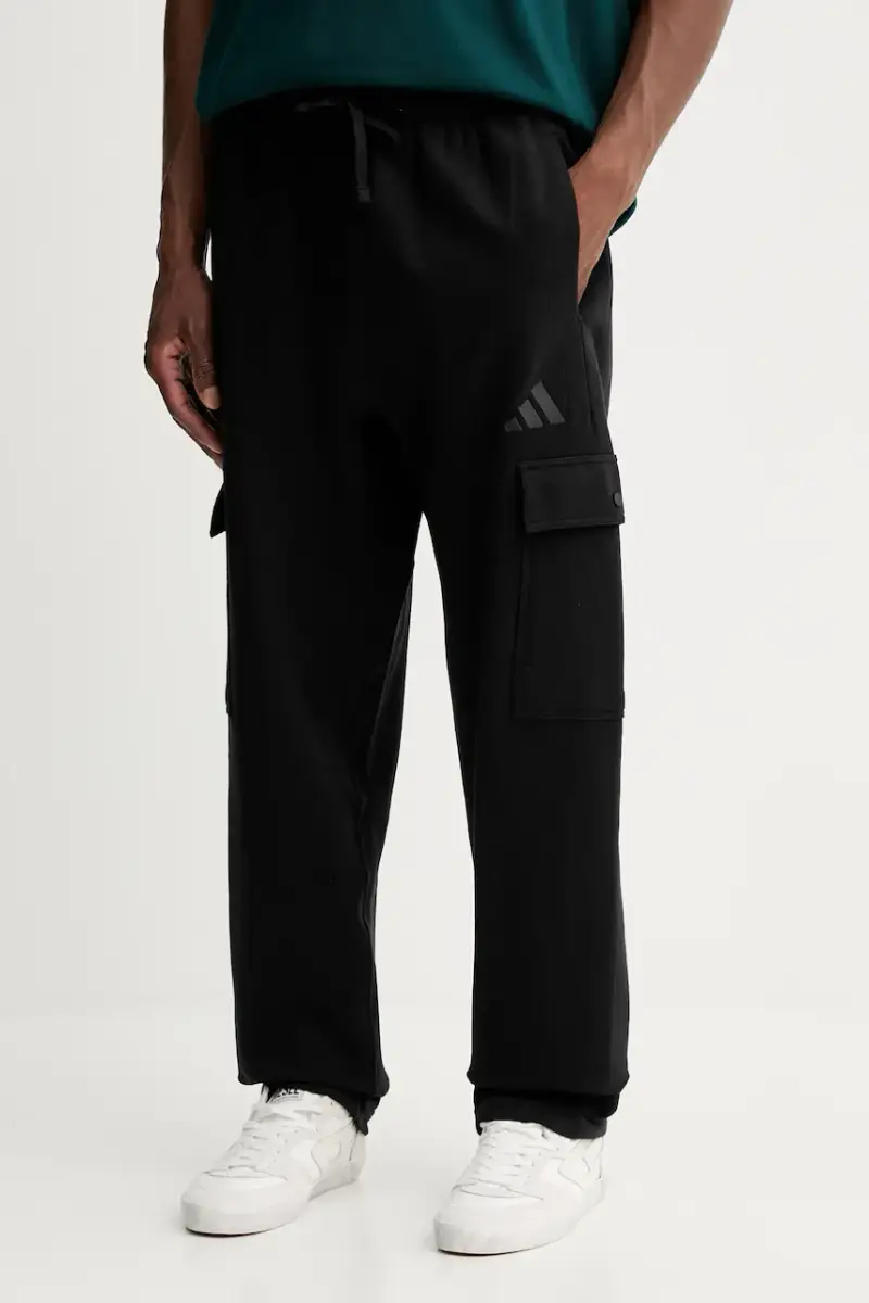 pantaloni tuta di cotone All SZN uomo colore nero JN0580