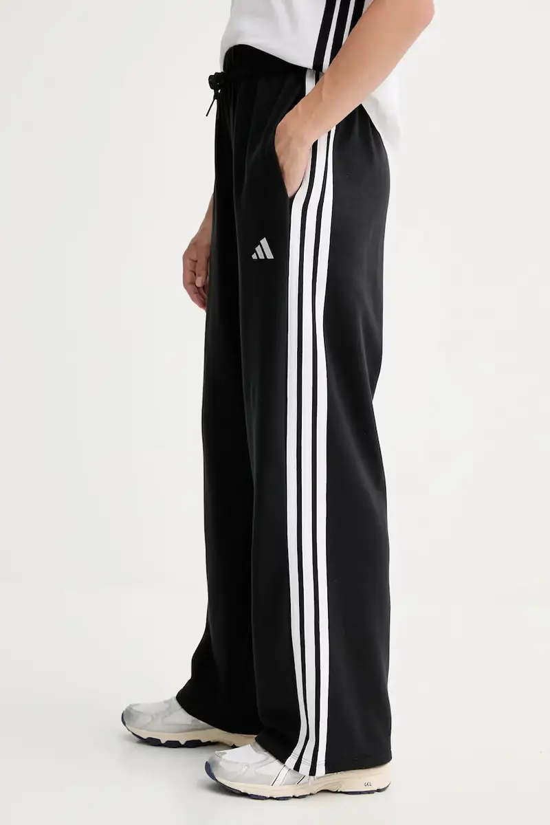 pantaloni tuta Essentials donna colore nero con applicazione JW7182 miniatura 4