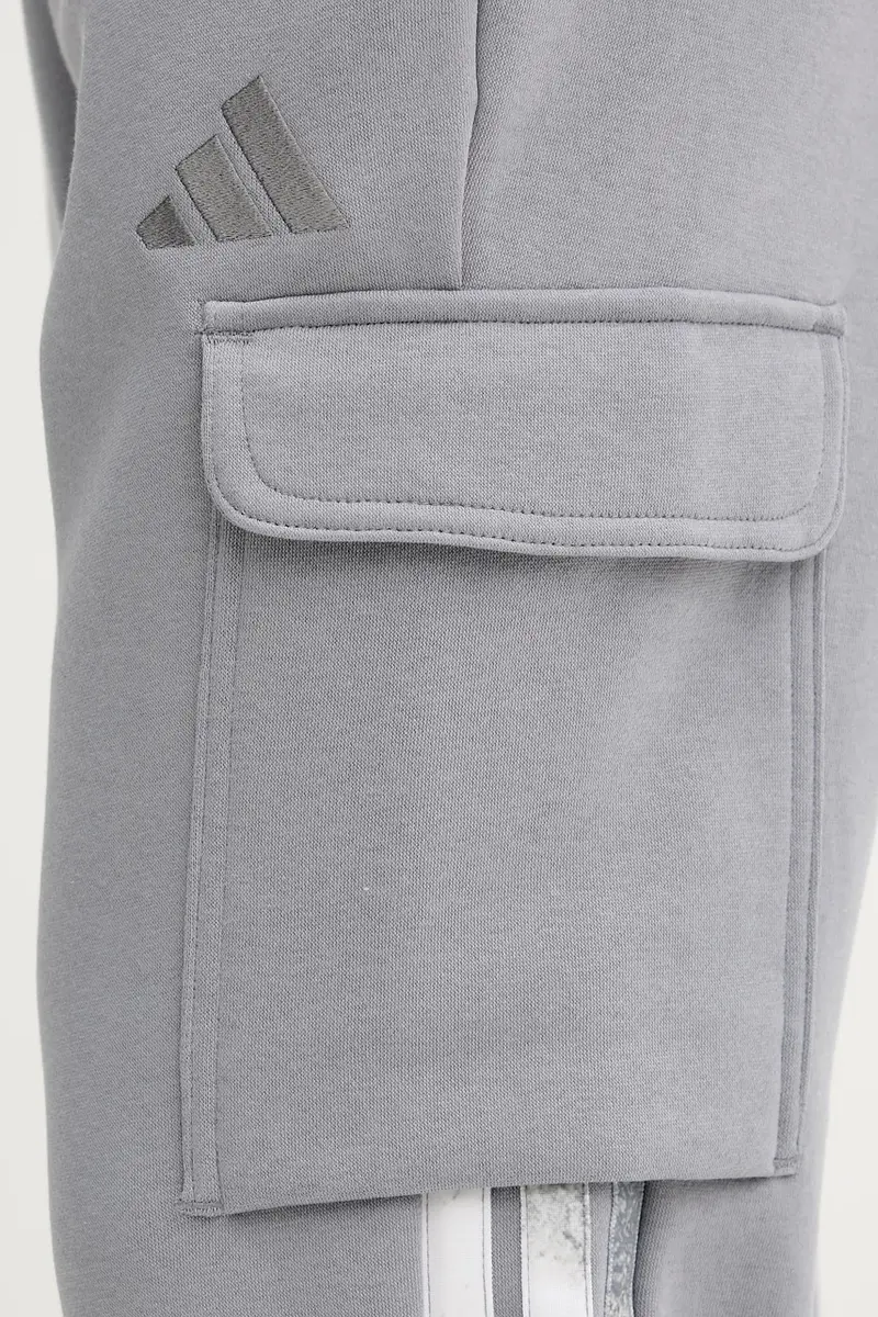 pantaloni tuta Seasonal AOP uomo colore grigio con applicazione JM1715 miniatura 4