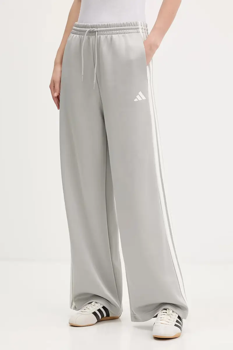 pantaloni tuta Stadium Tp donna colore grigio con applicazione JW0530