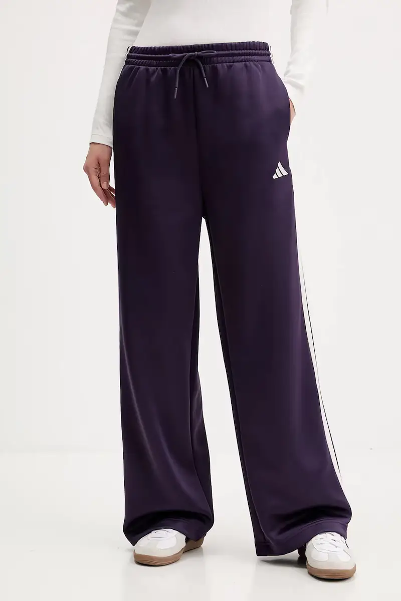 pantaloni tuta Stadium Tp donna colore violetto con applicazione JW0532
