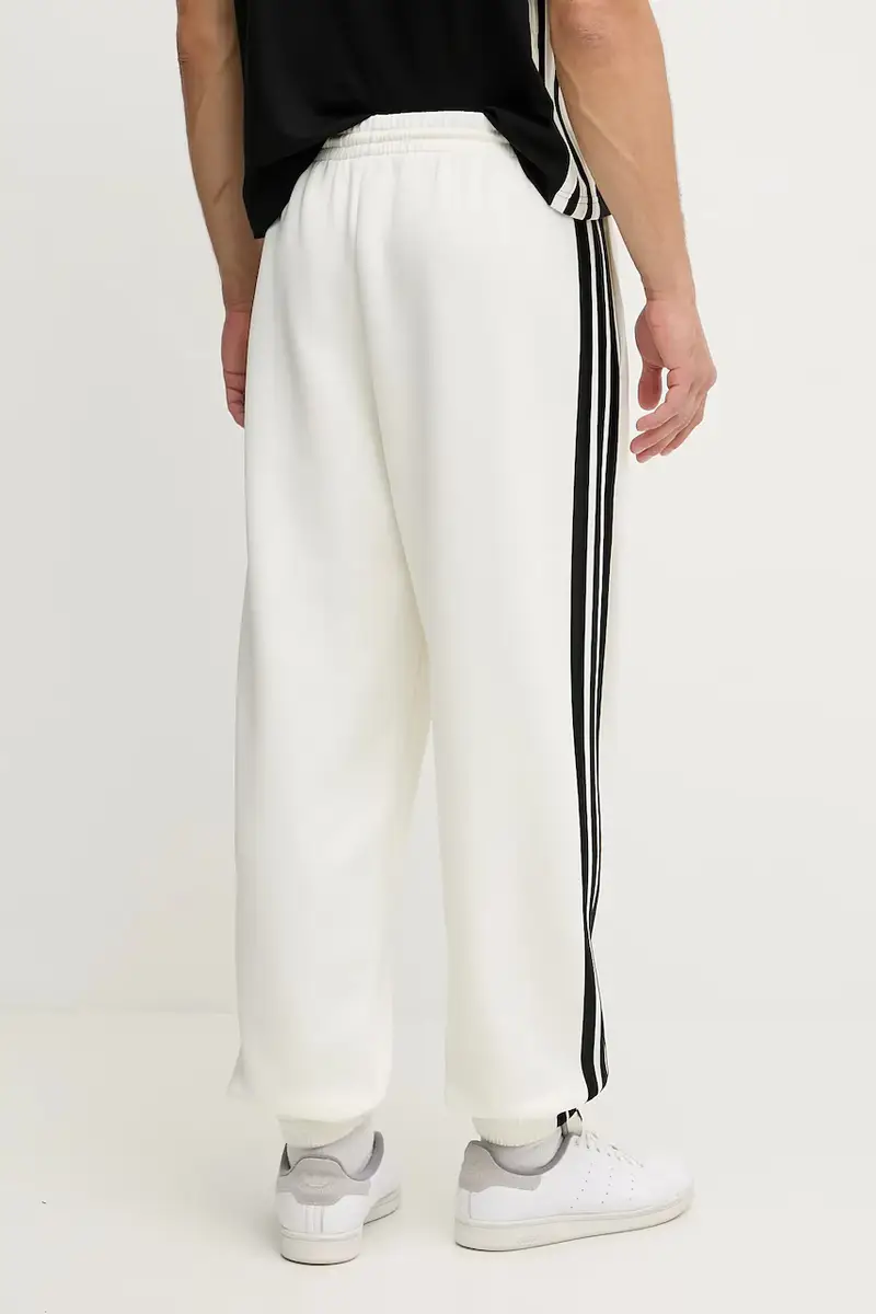 pantaloni tuta Stadium uomo colore beige con applicazione JX5619 miniatura 3