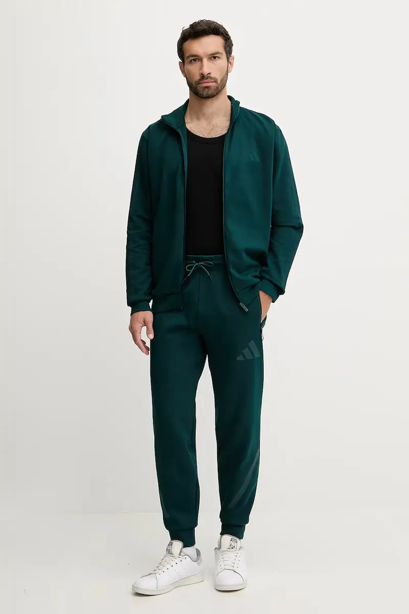 pantaloni tuta x Z.N.E uomo colore verde JW4724 miniatura 2