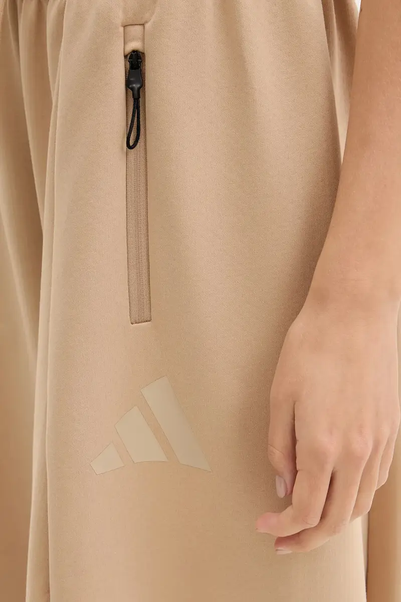 pantaloni tuta Z.N.E. donna colore beige JW7770 miniatura 4