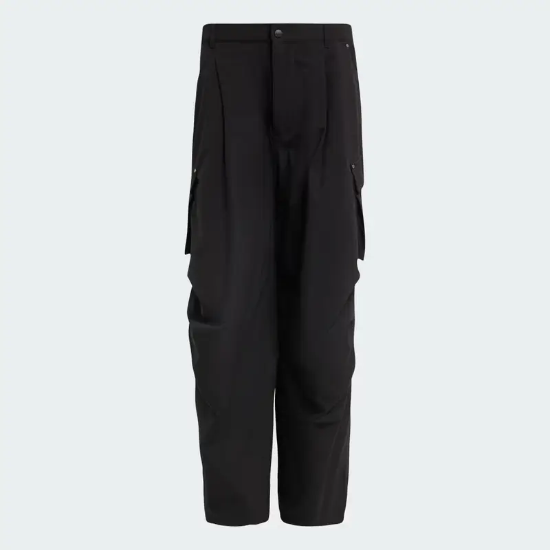 Pantaloni Utility Cargo Premium Essentials Black miniatura 4