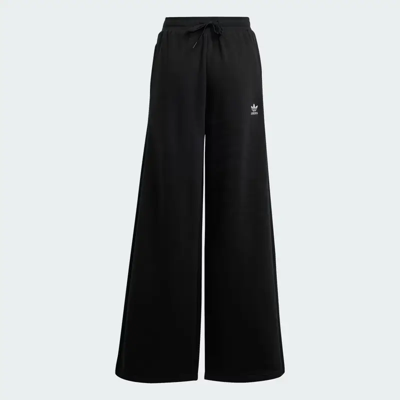 Pantaloni Wide Leg Black miniatura 4