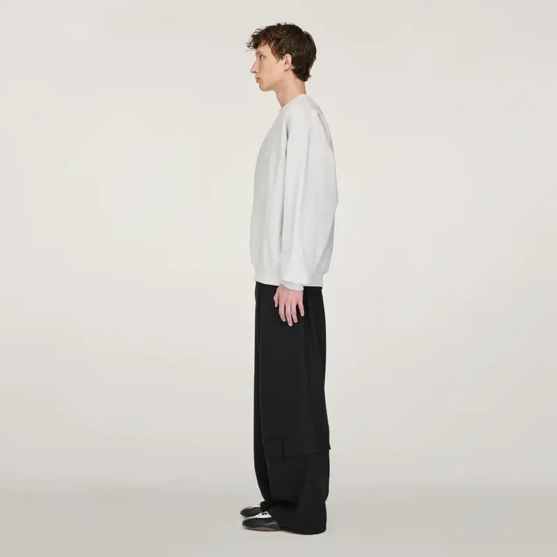 Pantaloni Y-3 a gamba dritta Sport Uniform Black miniatura 2