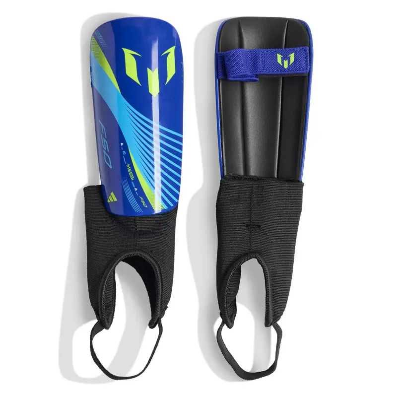 Parastinchi per bambini adidas Messi Bleu