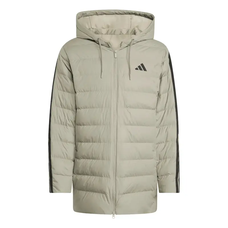 Parka con cappuccio adidas Essentials Climawarm 3 stripes