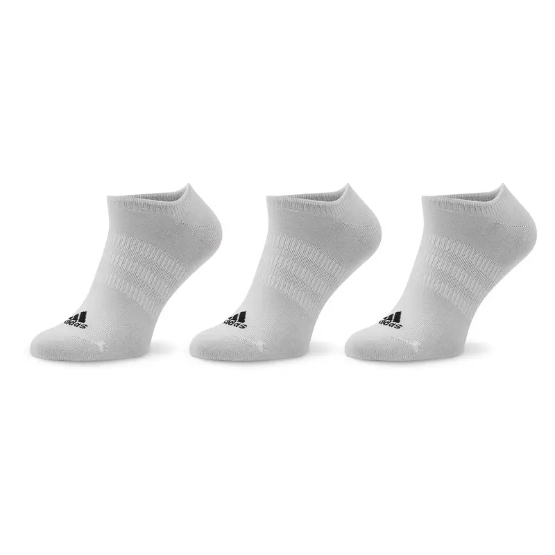 Pedulini unisex adidas Thin and Light No-Show Socks 3 Pairs HT3463 Bianco