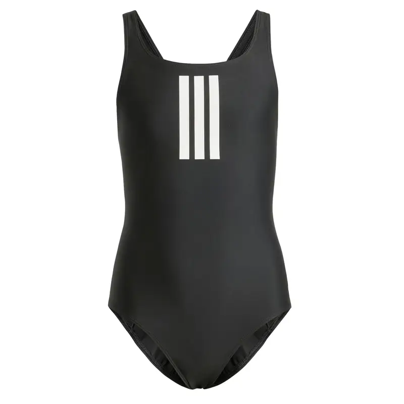 Abbigliamento da mare sportivo 3-Stripes Swimsuit nero / bianco