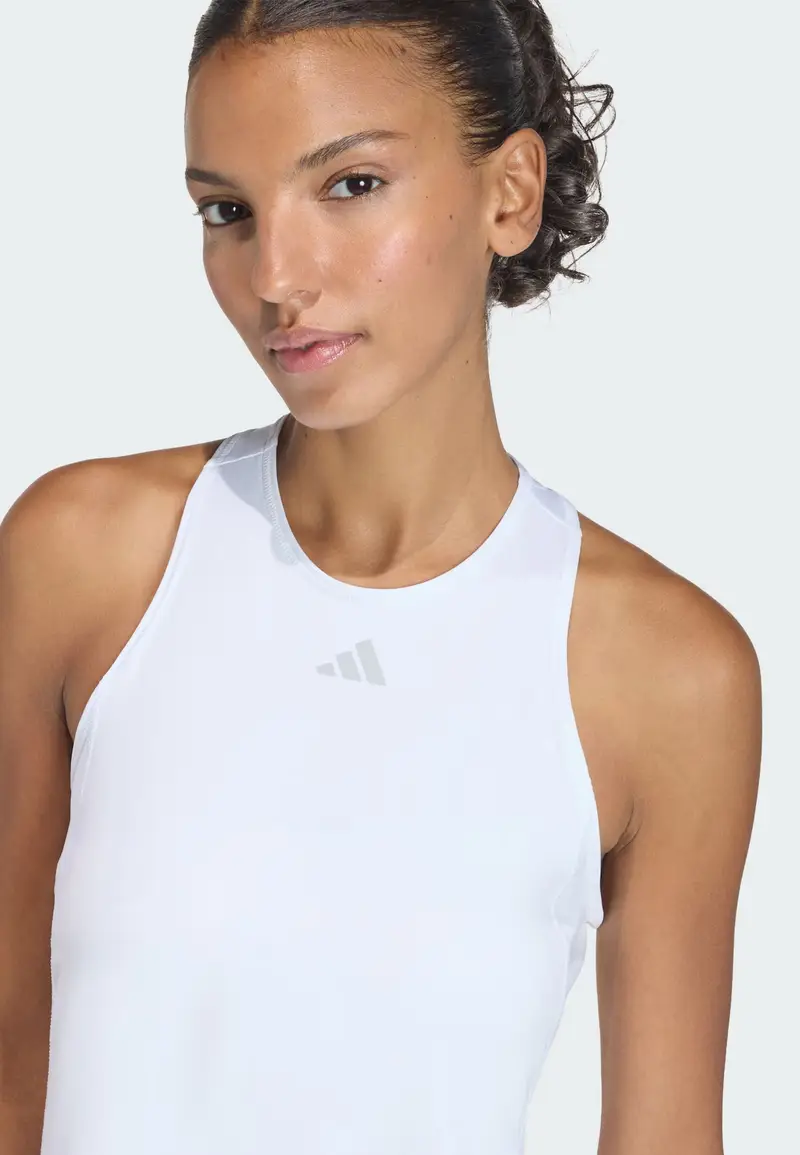 Adidas Performance Abito sportivo donna bianco miniatura 2