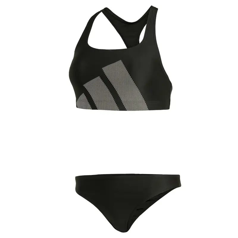 ADIDAS PERFORMANCE Bikini sportivo 'Big Bars'  nero / bianco