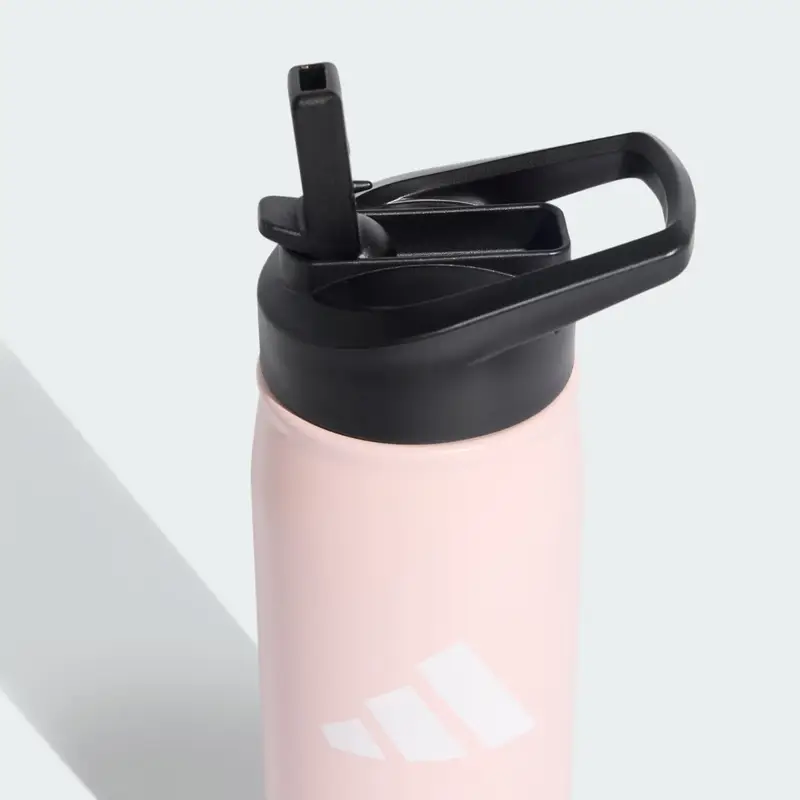 Borraccia rosa / bianco miniatura 3