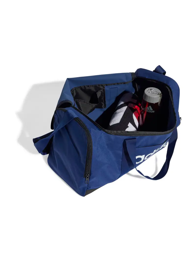 Borsa sportiva blu reale / nero / bianco miniatura 3