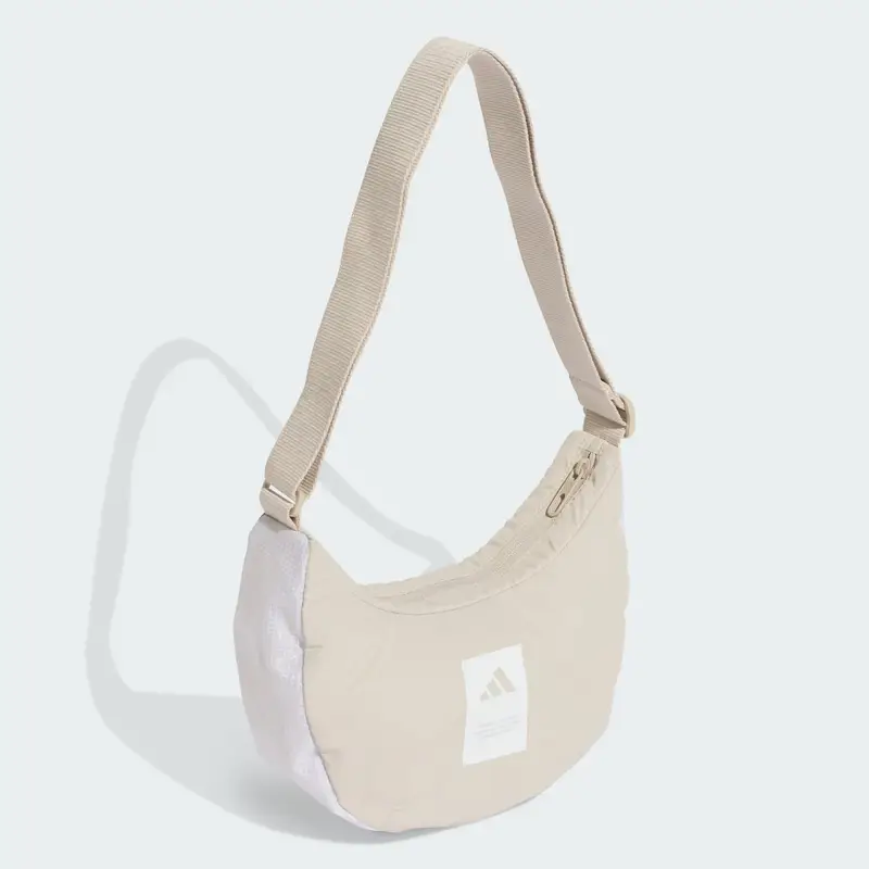Borsa sportiva 'Classic' beige / bianco miniatura 3