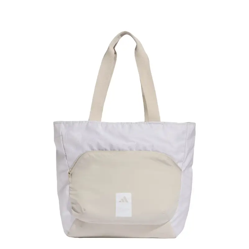 Borsa sportiva Classic beige / bianco