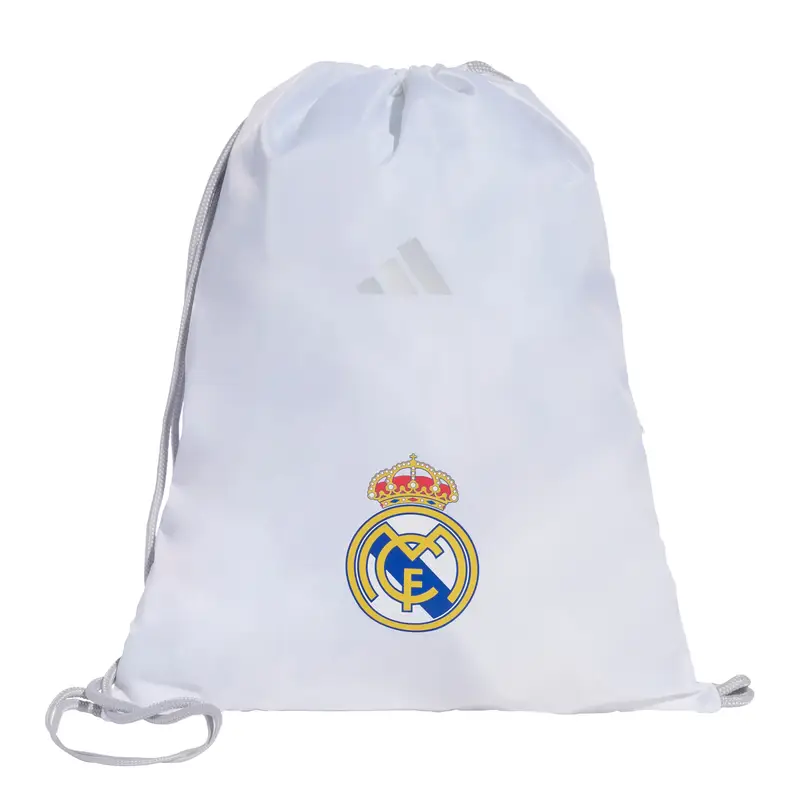 Borsone sportivo da palestra 'Real Madrid' blu / giallo / grigio chiaro / bianco