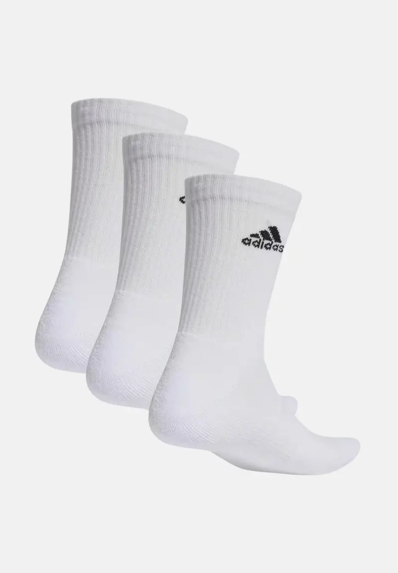 Calzini Cushioned (3 paia) bianchi per uomo e donna miniatura 2