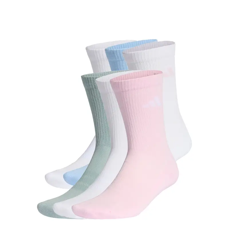 Calzino sportivo Ess blu chiaro / verde chiaro / rosa / bianco