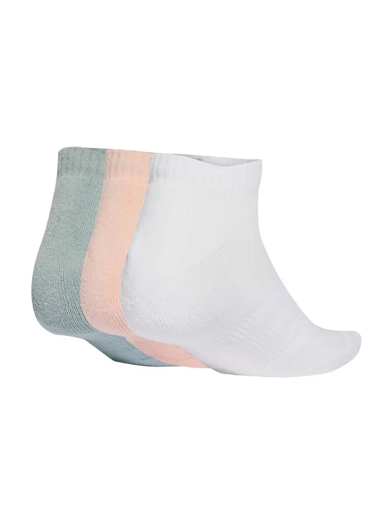 Calzino sportivo ESS grigio scuro / verde / pesca / bianco miniatura 2