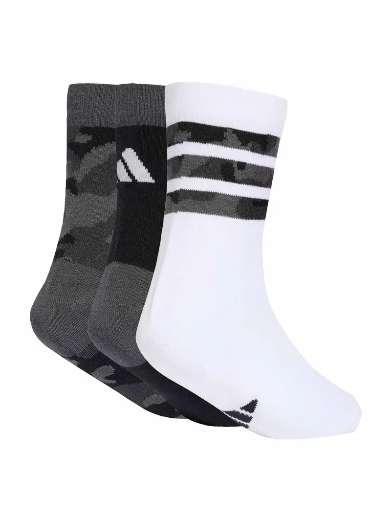 Calzino sportivo grigio / antracite / nero / bianco miniatura 2