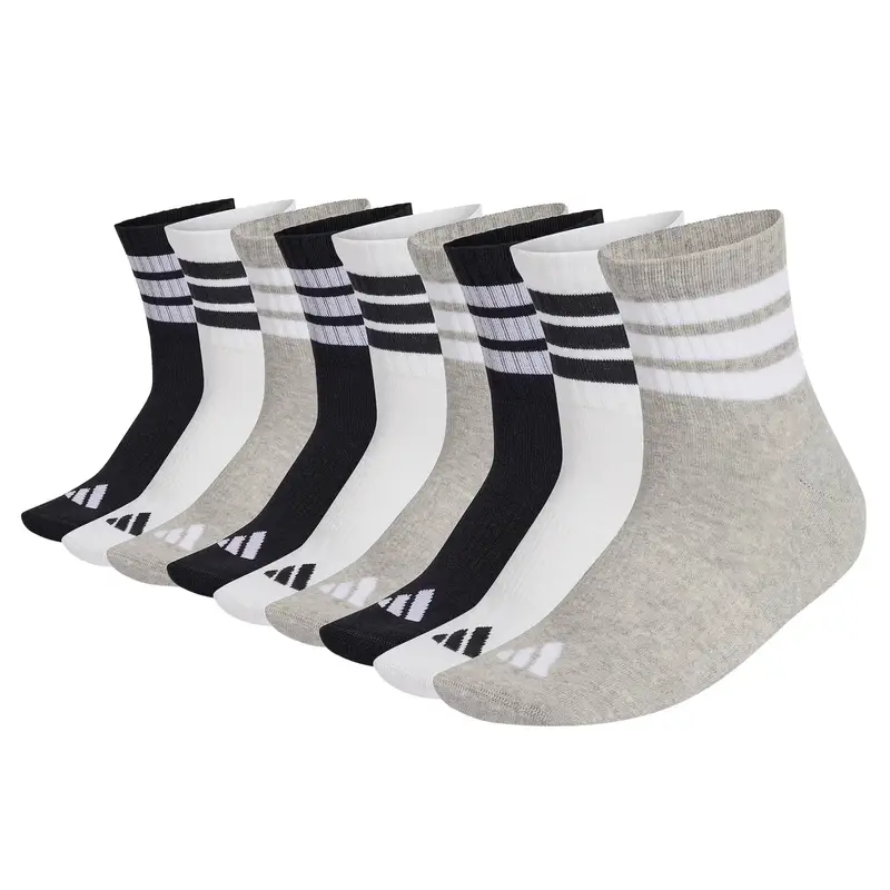 Calzino sportivo grigio sfumato / nero / bianco