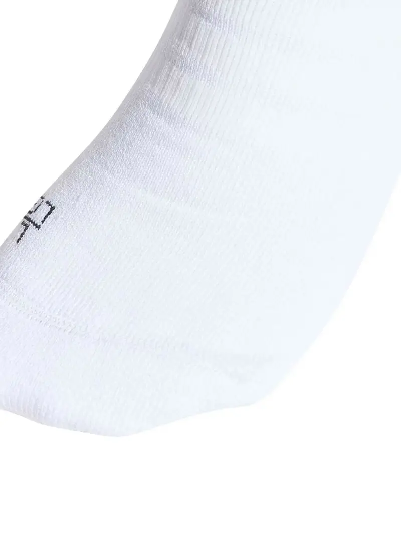 Calzino sportivo nero / bianco miniatura 3