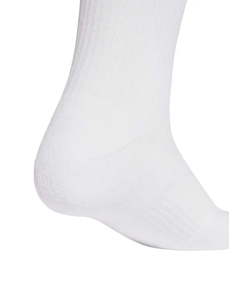 Calzino sportivo nero / bianco miniatura 3